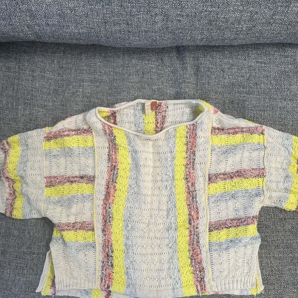 Striped Pilcro XS Knit Sweater Top